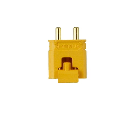 Soclu alimentare DC XT30 tata 2 pini pentru PCB THT 15A 500V AMASS XT30ULW-M