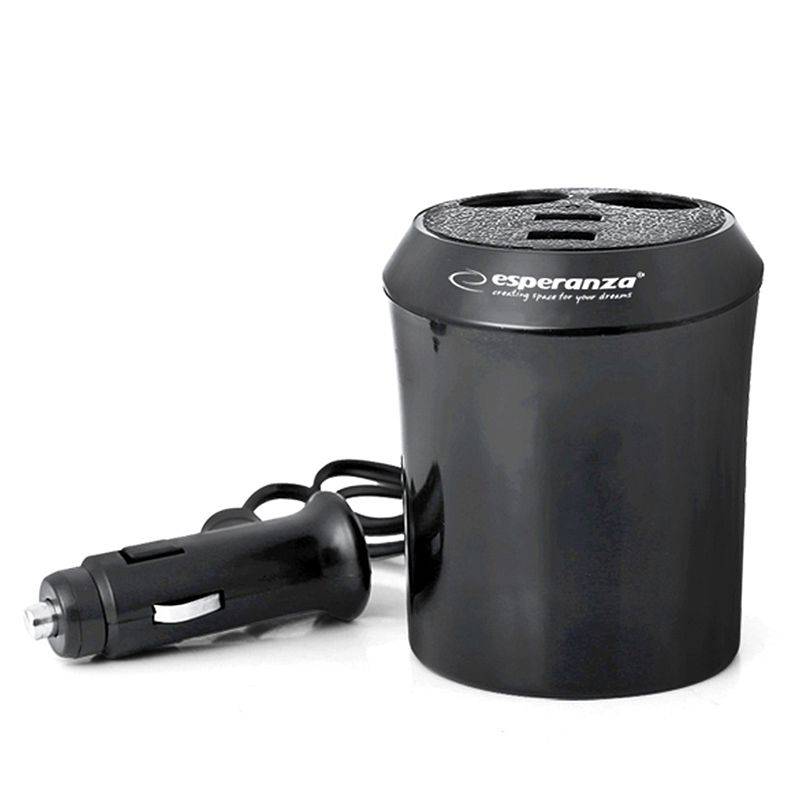 Splitter bricheta auto 2 porturi USB ESPERANZA