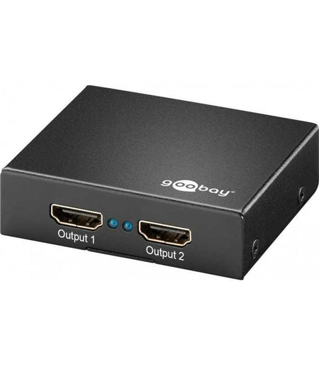 Splitter HDMI activ 1 intrare - 2 iesiri 4K GOOBAY