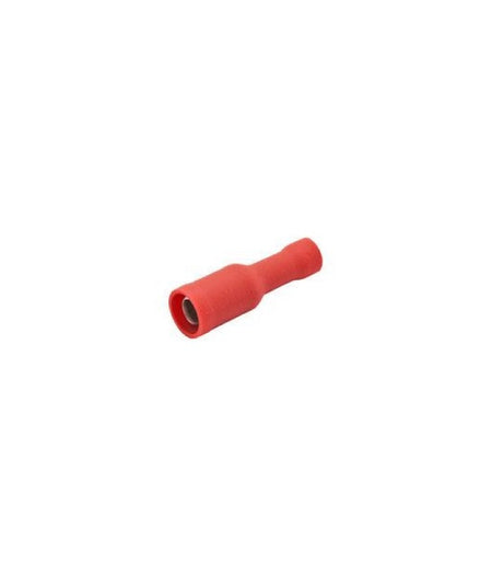 ST-050/R Terminal papuc rotund mama 4mm 0.5/1.5mm2 crimpat pe cablu rosu NINIGI