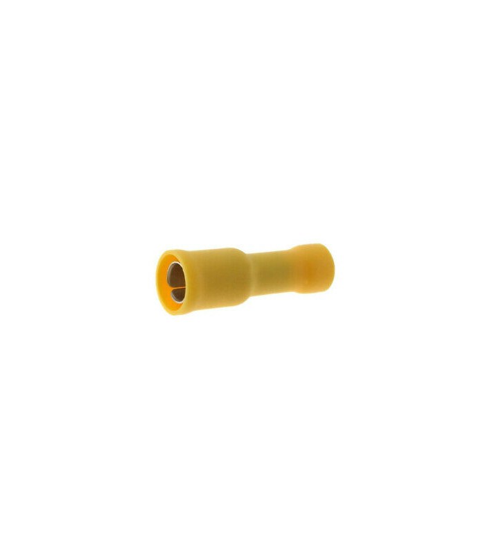 ST-051/Y Terminal papuc rotund mama 5mm 4/6mm2 crimpat pe cablu izolata galben NINIGI