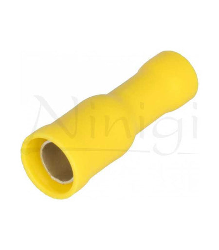 ST-051/Y Terminal papuc rotund mama 5mm 4/6mm2 crimpat pe cablu izolata galben NINIGI