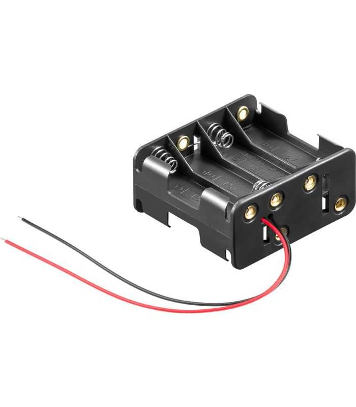 Suport baterii 8x AA 58x63x28.7 mm cu fire terminale 15cm Goobay 81218