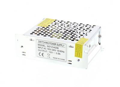 Sursa in comutatie AC-DC 42W 12V 3.5A WELL