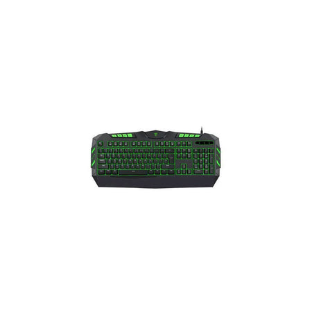 Tastatura gaming T-DAGGER Torpedo neagra iluminata rosu verde glaben