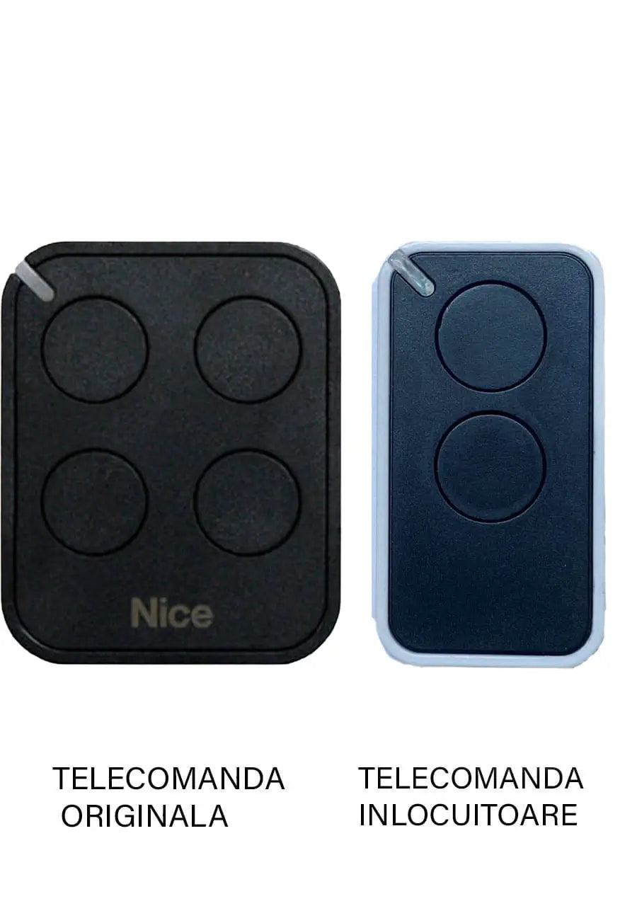 Telecomanda poarta garaj de 2 si 4 canale cod saritor 433.92MHz Nice Flo 4 RE compatibila cu originalul (839)