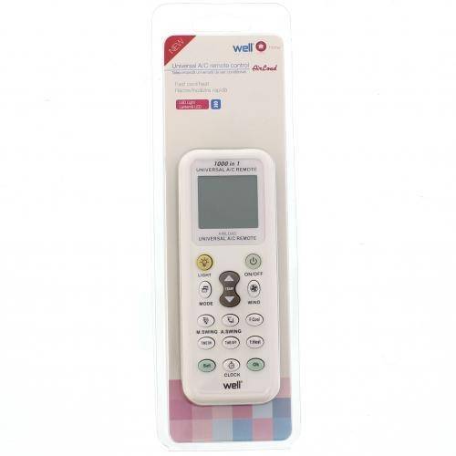 Telecomanda universala pentru aparate de aer conditionat marca Well