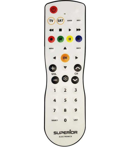 Telecomanda universala pentru TV model Superior SAFE se poate spala (332)