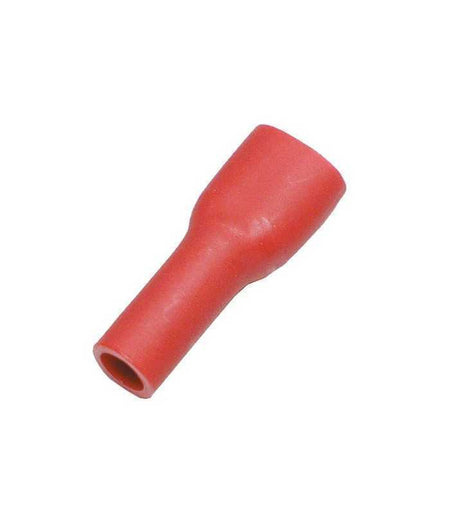 Terminal papuc plat 4.8mm 0.5mm mama 0.5/1.5mm2 crimpat pe cablu rosu JST LVDDF1.25-187A-5