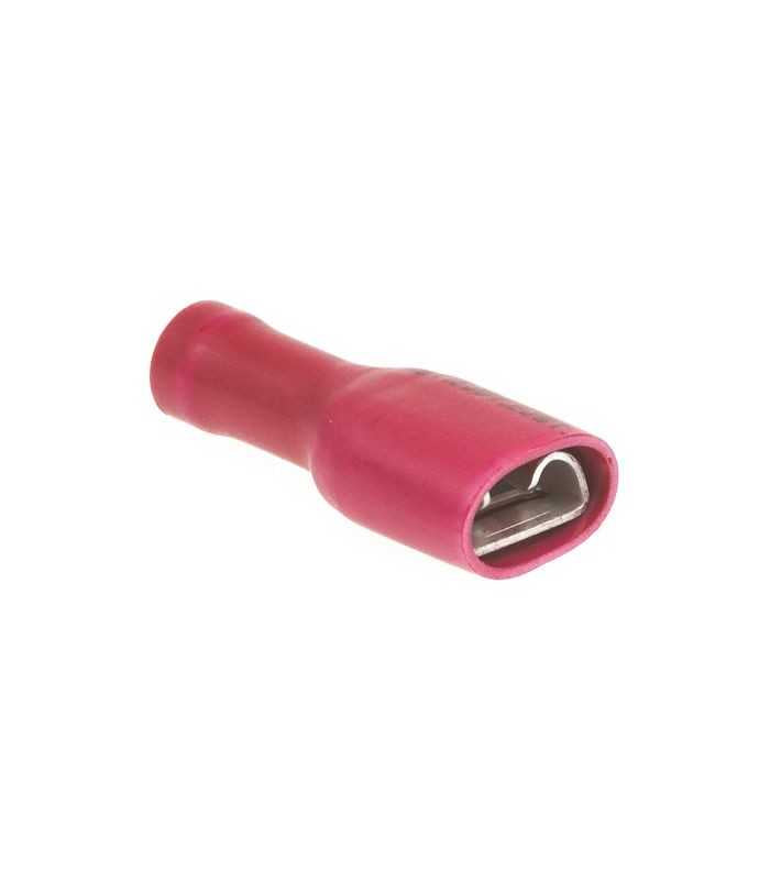 Terminal papuc plat 4.8mm 0.8mm mama 0.5/1.5mm2 crimpat pe cablu rosu JST LVDDF1.25-187A-8