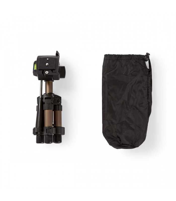 Tripod profesional extensibil aluminiu 22cm capacitate max 1kg argintiu NEDIS