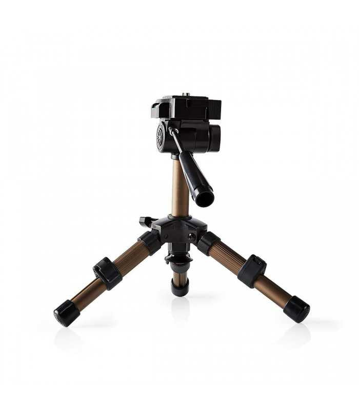Tripod profesional extensibil aluminiu 22cm capacitate max 1kg argintiu NEDIS