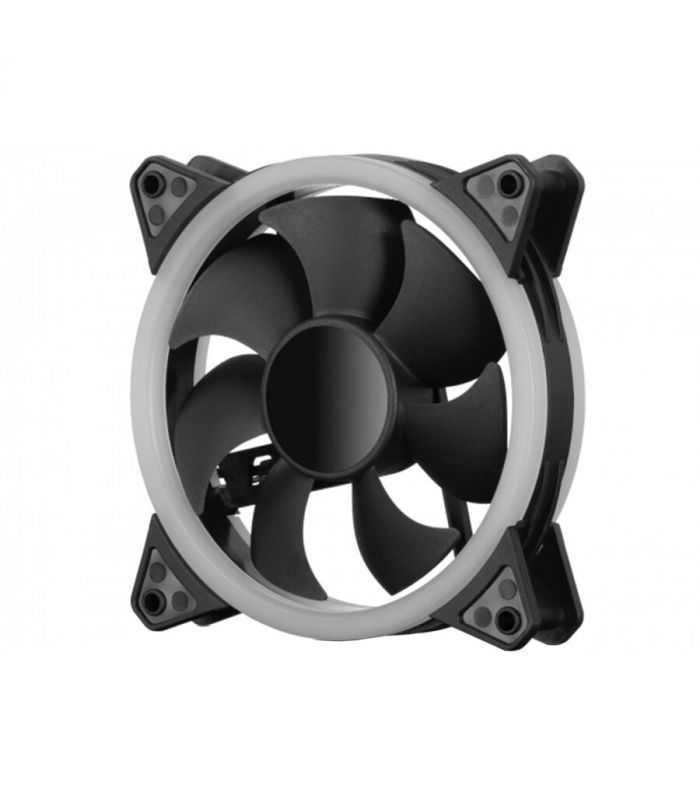 Ventilator 120mm HALO DUAL RED LED rosu 120 x 120 x 25 mm Floston