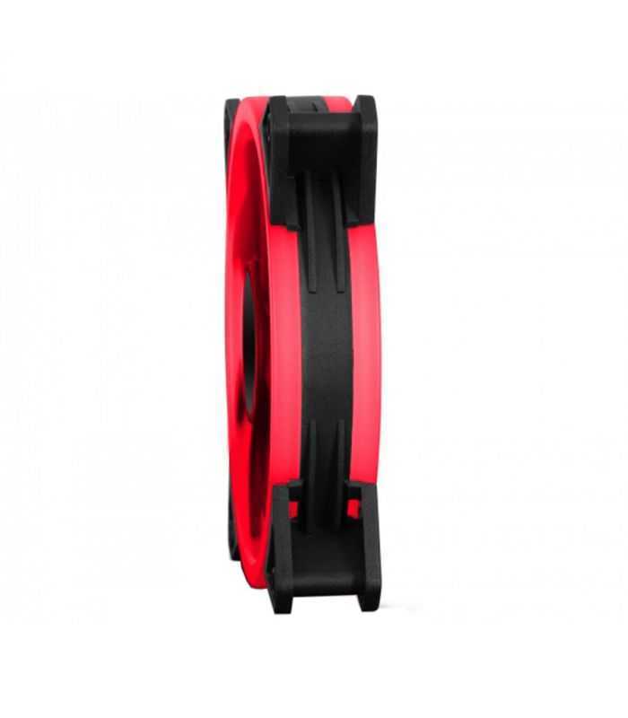 Ventilator 120mm HALO DUAL RED LED rosu 120 x 120 x 25 mm Floston