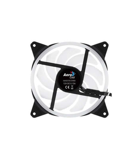 Ventilator Aerocool Duo 140x140x25mm iluminare aRGB rulmenti de tip Hydraulic Bearing 1000 RPM