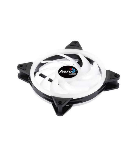 Ventilator Aerocool Duo 140x140x25mm iluminare aRGB rulmenti de tip Hydraulic Bearing 1000 RPM