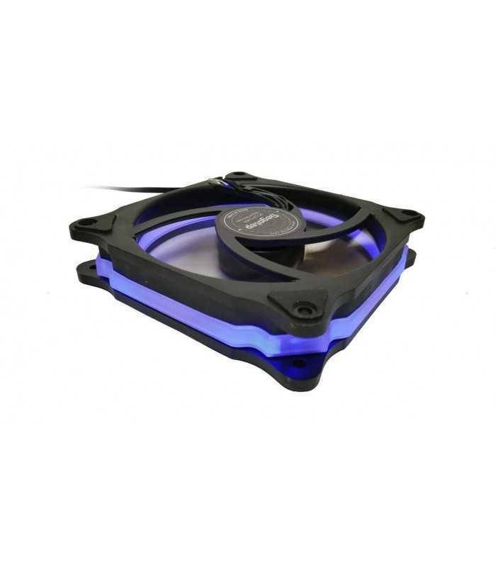 Ventilator albastru Segotep Halo-12 120mm Blue LED fan 12V