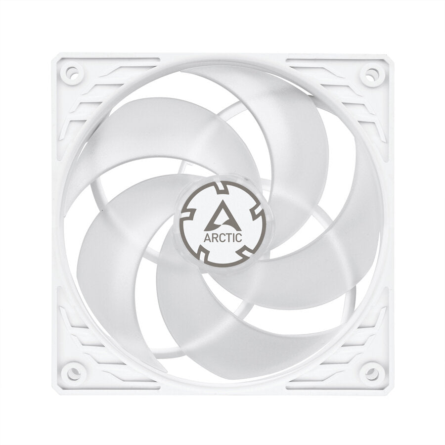 Ventilator ARCTIC P12 PWM 4-Pin 120x120x25 mm 3.9V-12V 0.08A alb/transparent ACFAN00131A