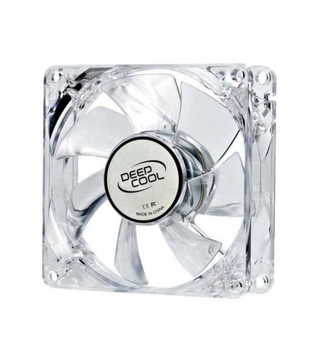 Ventilator Deepcool Xfan 80L/R Clear 80mm LED fan rosii rulmenti Hydro Bearing 1800RPM 12V