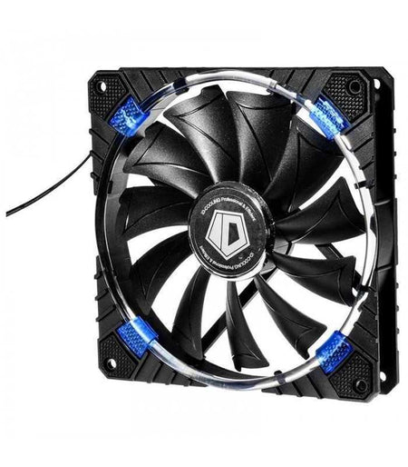 Ventilator ID-Cooling CF-14025-B 140mm 200-1300RPM Concentric Circular iluminare albastra