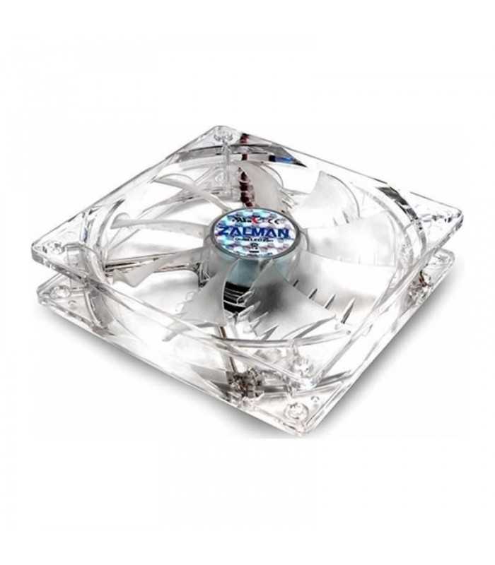 Ventilator Zalman ZM-F1 LED(SF) 80mm Shark Fin iluminare albastra