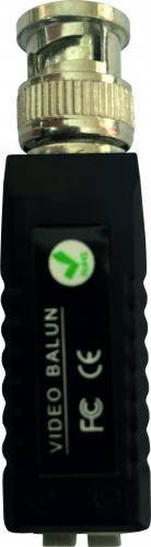 Video balun HD prin UTP/FTP BNC - 2 pini terminali cu clip pentru cablu Well