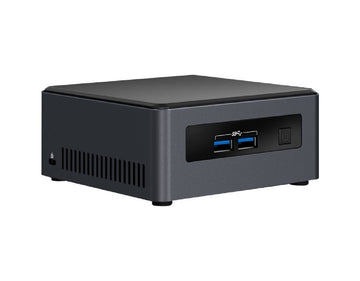 Mini PC Intel NUC i3-7100U, 8GB DDR4, SSD 250GB, Wi-Fi, Bluetooth, Refurbished