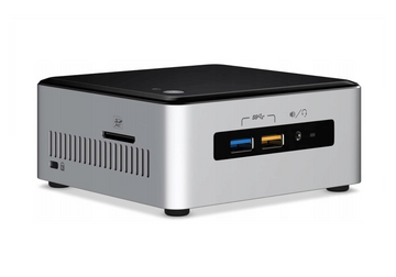 Mini PC Intel NUC i3-6100U, 8GB DDR4, SSD 120GB, Wi-Fi, Bluetooth, Refurbished