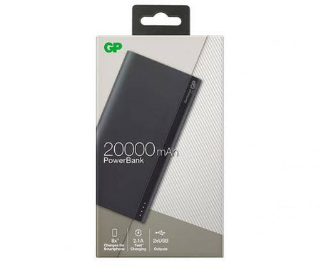 Acumulator extern PowerBank 20000mAh gri GP B20A