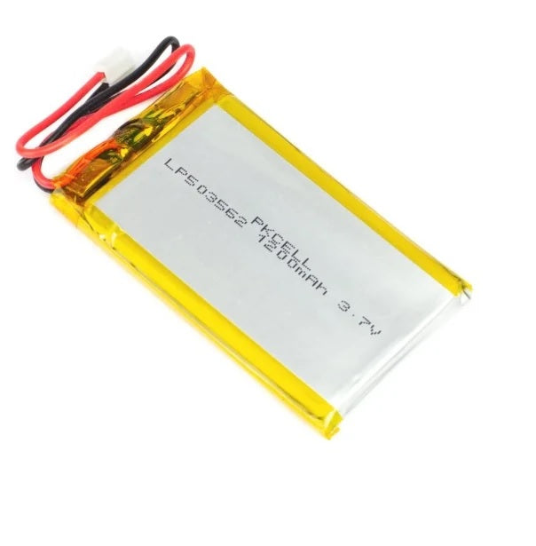 Acumulator Lithium Poliymer 20147 1200mAh 3.7V conector JST 64x35.5x5.3mm Pimoroni AKYGA Battery