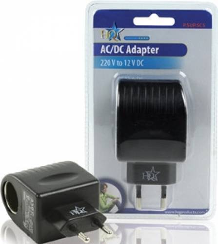 Adaptor 220V-12V bricheta auto HQ