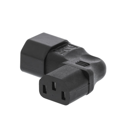 Adaptor alimentare IEC-320-C14 la IEC-320-C13 la 90 grade spre dreapta Valueline VLEP11904B