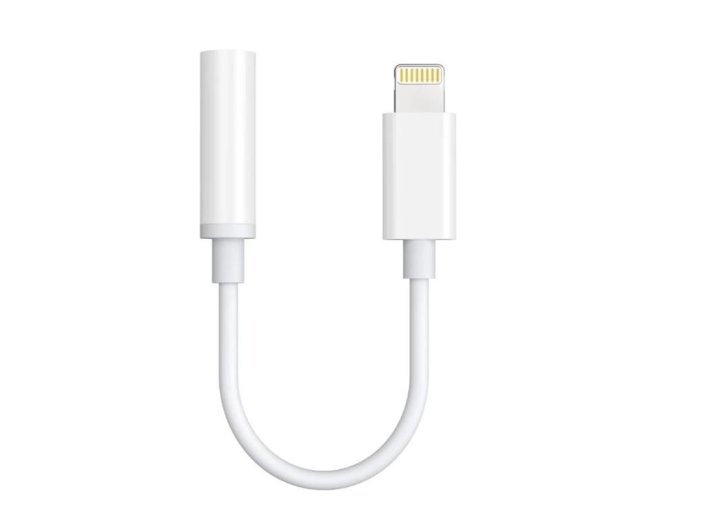 Adaptor Apple Lightning tata - Jack 3.5 mm mama alb AUX005 Choetech