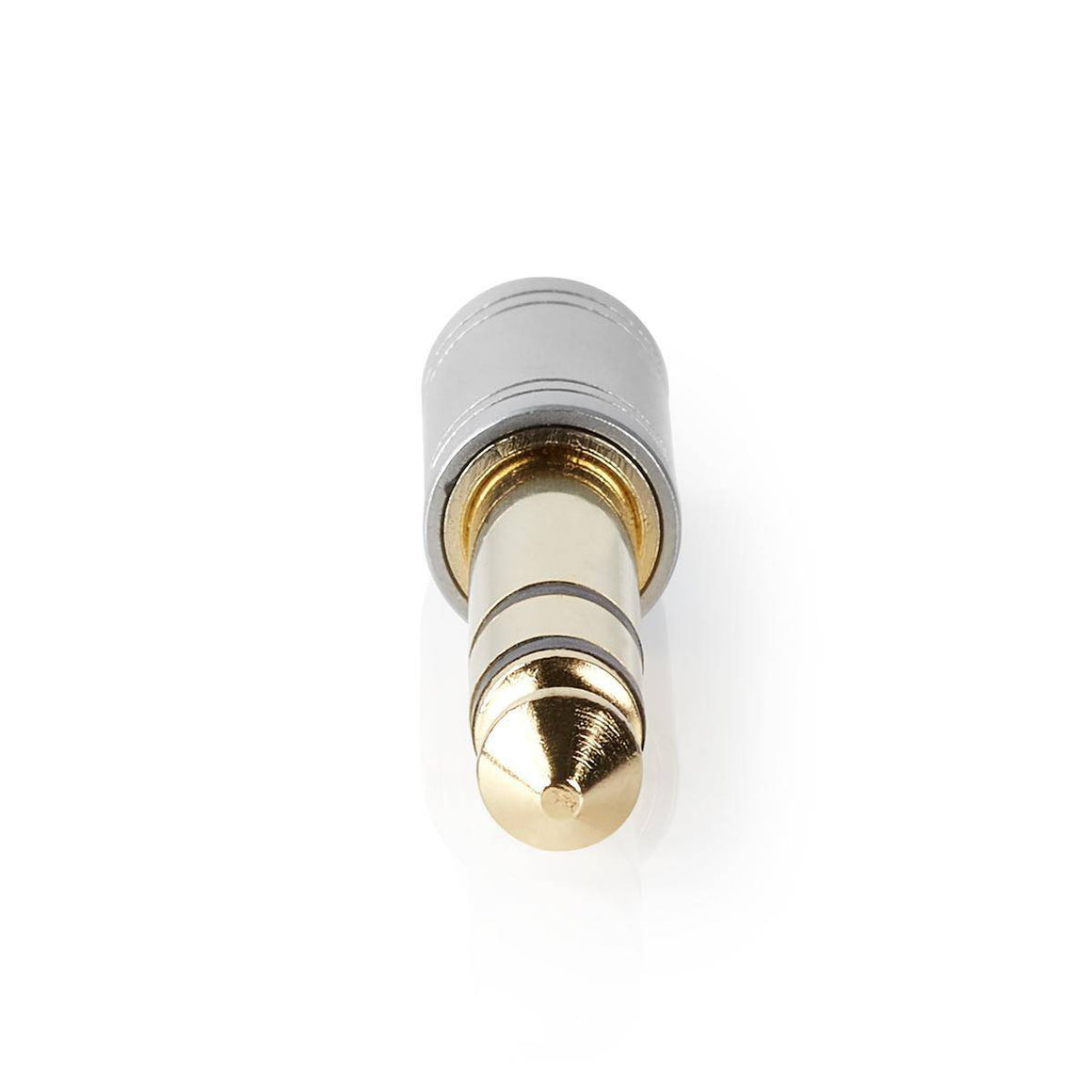 Adaptor Audio JACK 6.35 mm tata - JACK 3.5 mm mama metal argintiu Nedis