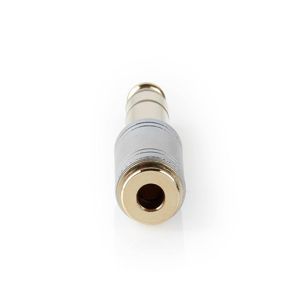 Adaptor Audio JACK 6.35 mm tata - JACK 3.5 mm mama metal argintiu Nedis