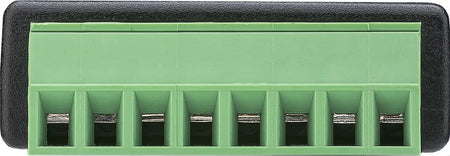 Adaptor bloc terminal cu 8 pini tip regleta surub la RJ45 tata 8P8C Goobay 76736