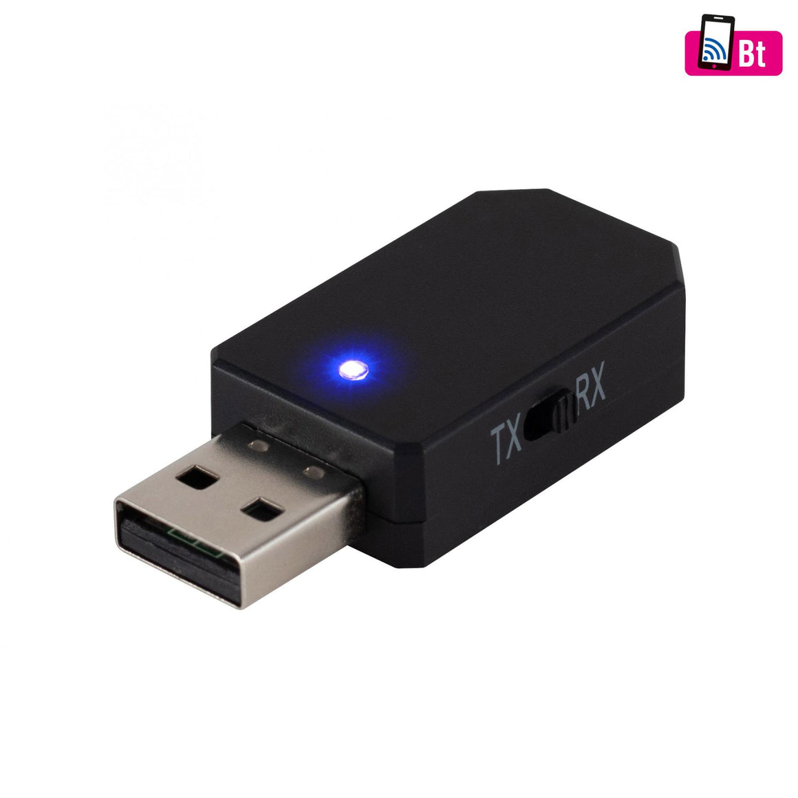 Adaptor Bluetooth v5.0 TX emisie - RX receptie cu Jack 3.5 mm alimentare la USB SAL