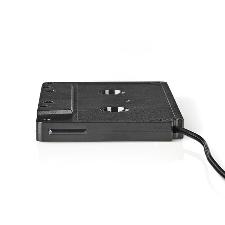 Adaptor caseta - Jack 3.5 mm tata negru NEDIS