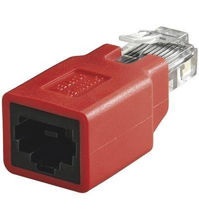 Adaptor crossover RJ45 tata la RJ45 mama Goobay