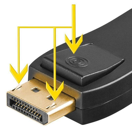 Adaptor DisplayPort la HDMI mama Goobay