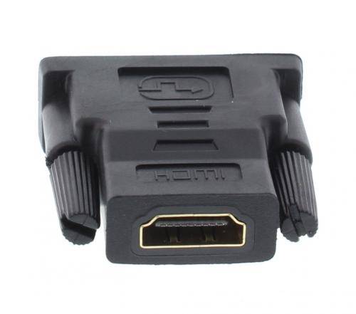 Adaptor HDMI 19 pini mama - DVI-D 24+1 pini tata aurit Well