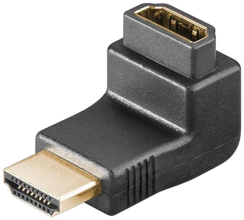 Adaptor HDMI mama - HDMI tata 90 grade Goobay