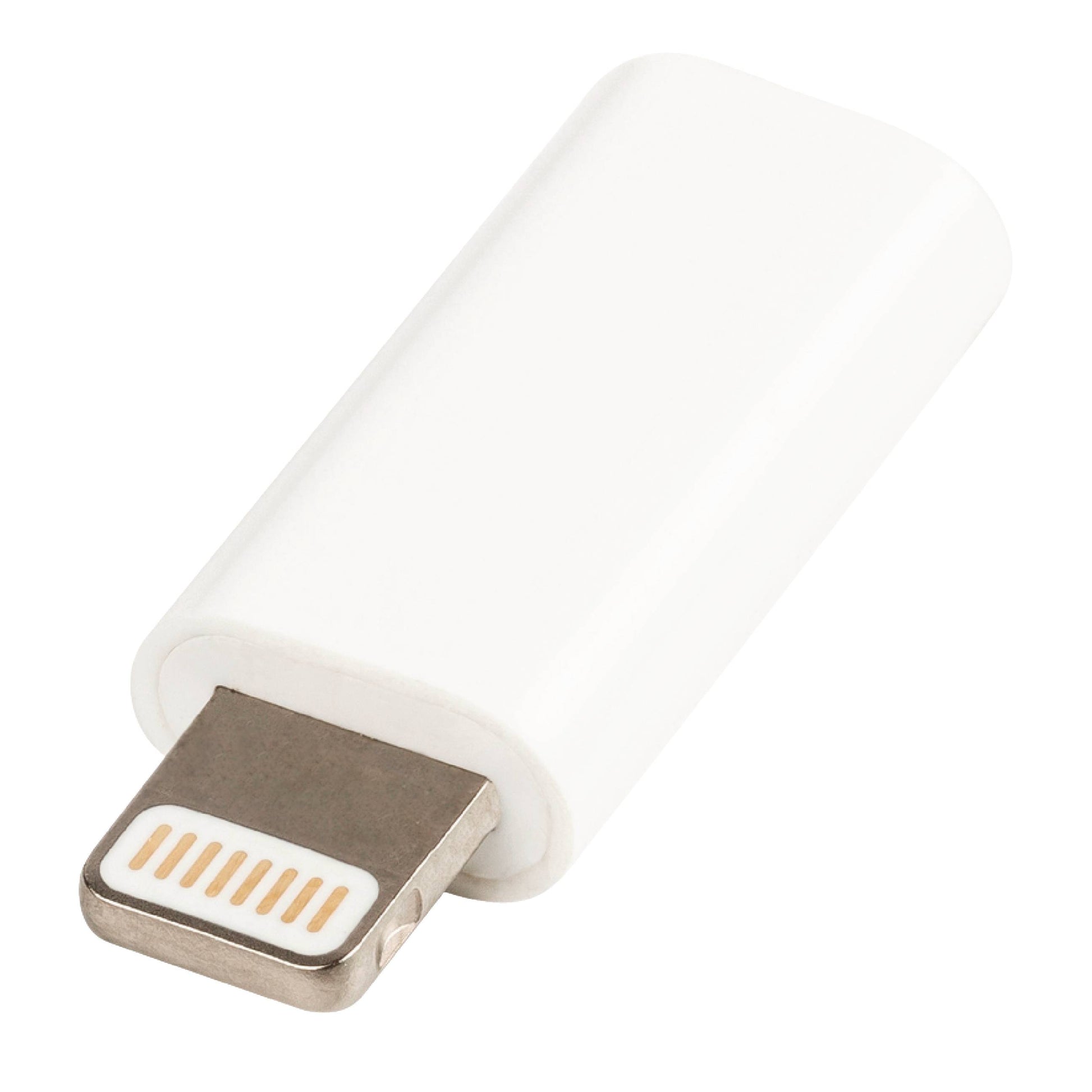 Adaptor iPhone Lightning tata - micro USB mama alb Valueline