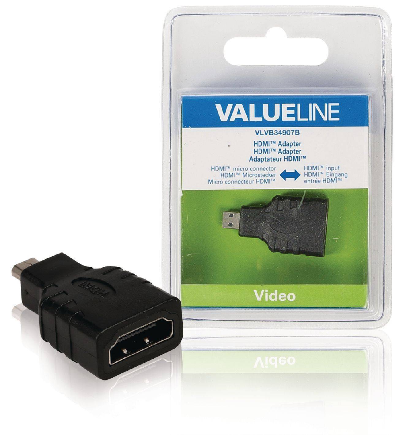 Adaptor micro HDMI-intrare HDMI Valueline