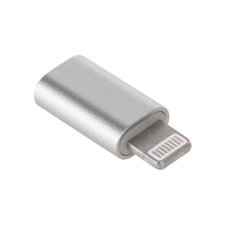 Adaptor micro USB - lightning alb M-LIFE