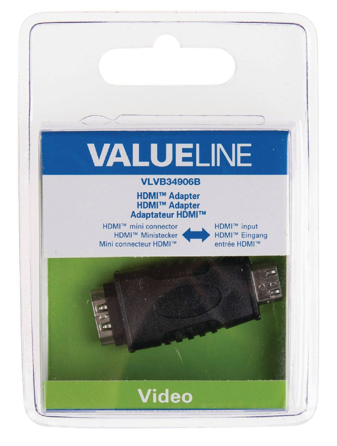 Adaptor mini HDMI- intrare HDMI Valueline