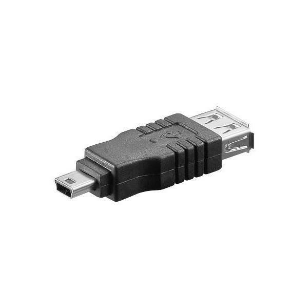 Adaptor mini USB la USB A mama Goobay