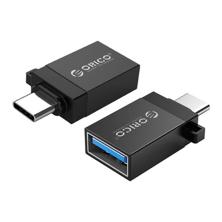 Adaptor OTG USB 3.0 Type C tata - USB A mama negru Orico CBT-UT01-BK