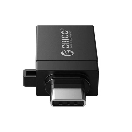 Adaptor OTG USB 3.0 Type C tata - USB A mama negru Orico CBT-UT01-BK