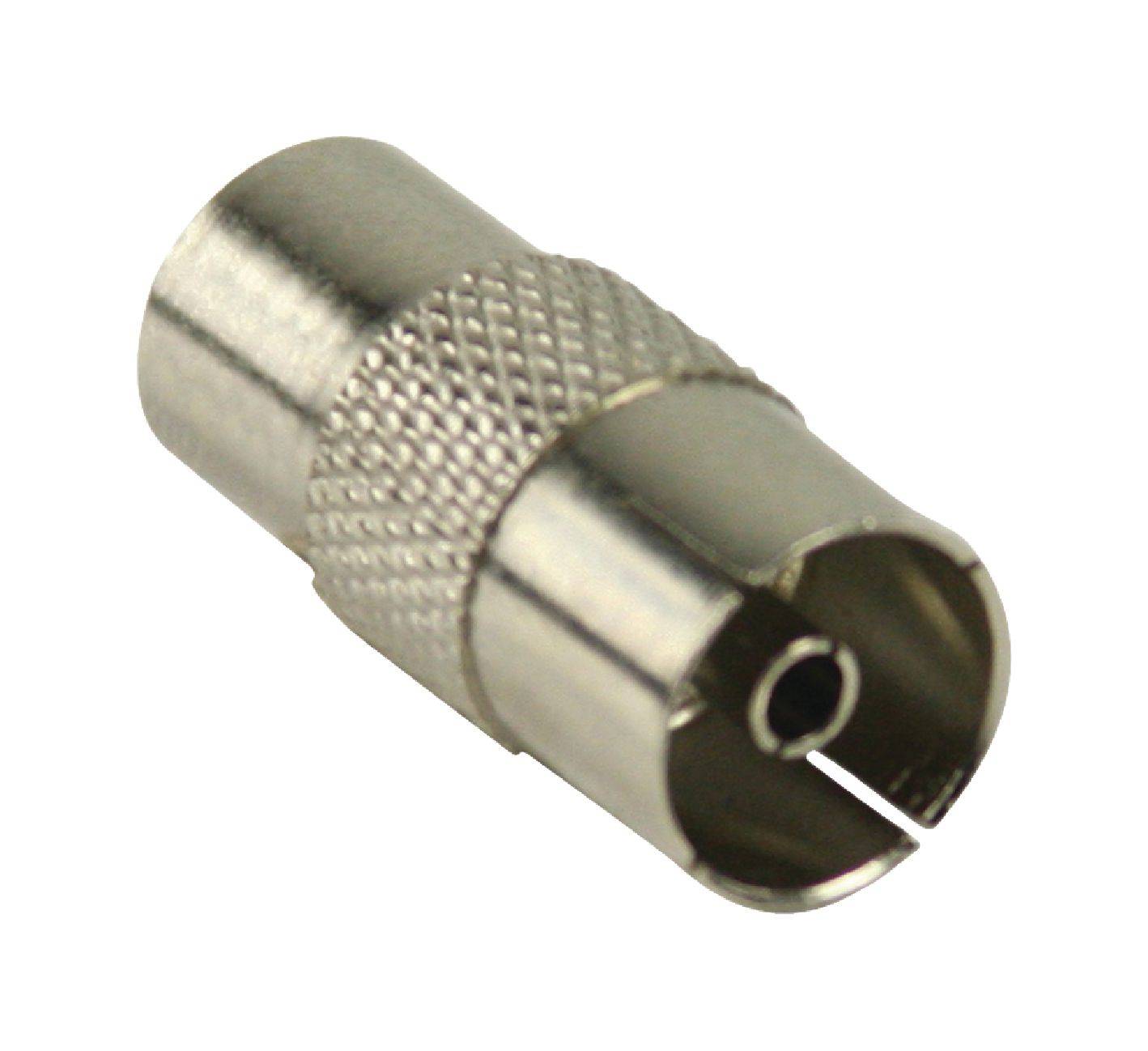 Adaptor prelungire Coaxial tata - Coaxial mama conector metalic Valueline